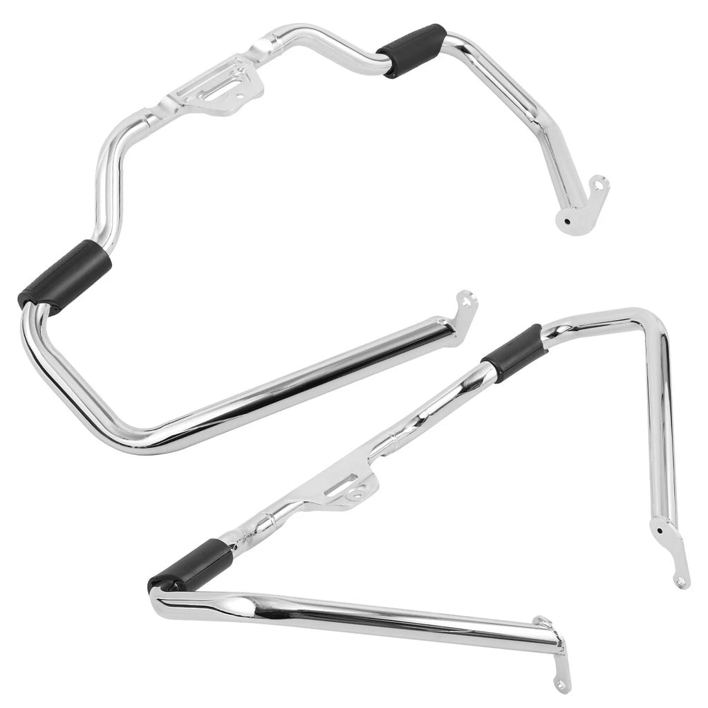Chrome Engine Guard Crash Bar for Harley Softail Fat Boy (2018–2024)