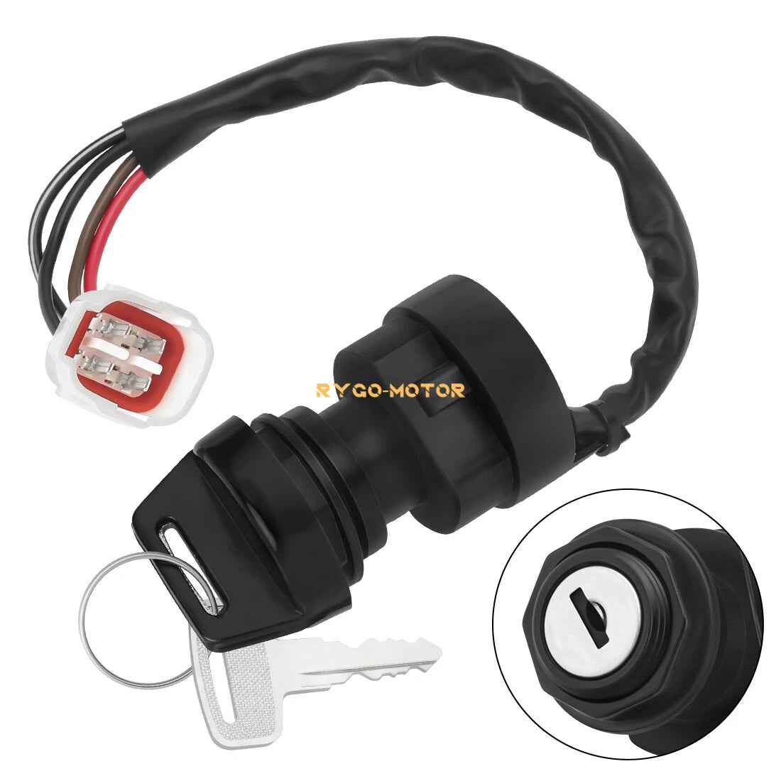 Ignition Key Switch for Yamaha Banshee 350 YFZ350 (1995–2001)