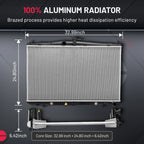 Aluminum Radiator for BMW 528i 2.8L, 740iL 4.4L (1996–2000)