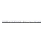 Diamond Grade 1pc 4 1/2" Lower Tailgate Trim w/o Cutouts for 2017-2024 Superdut