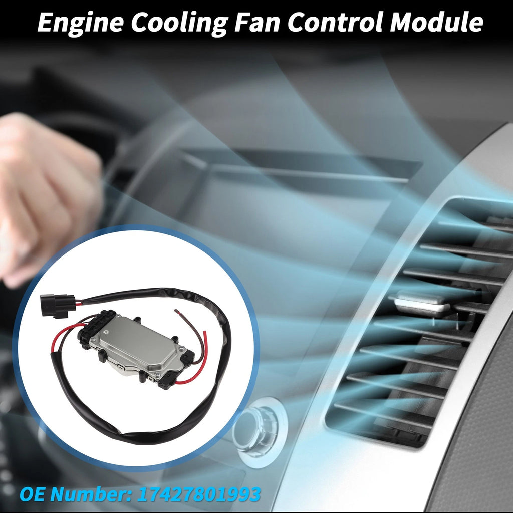 Engine Cooling Fan Control Module No. 17427801993 for BMW 1 Series (2007–2011)
