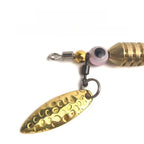 5PCS Rotating Metal Fishing Lure Spinner Bait for Trout