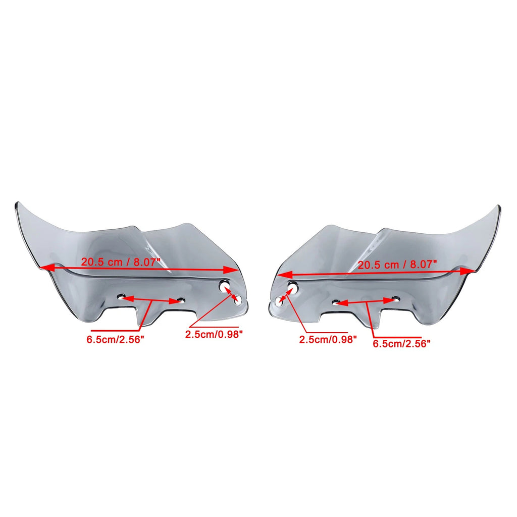 Handguard Extensions for Yamaha Tracer 900/GT (2018–2021) Gray