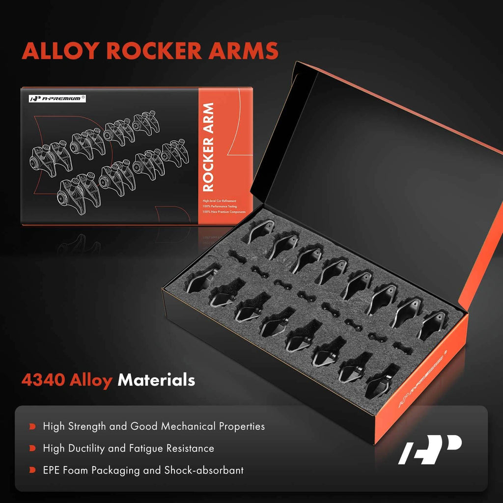 Set of 4340 Roller Tip Rocker Arms for Big Block Chevy 454