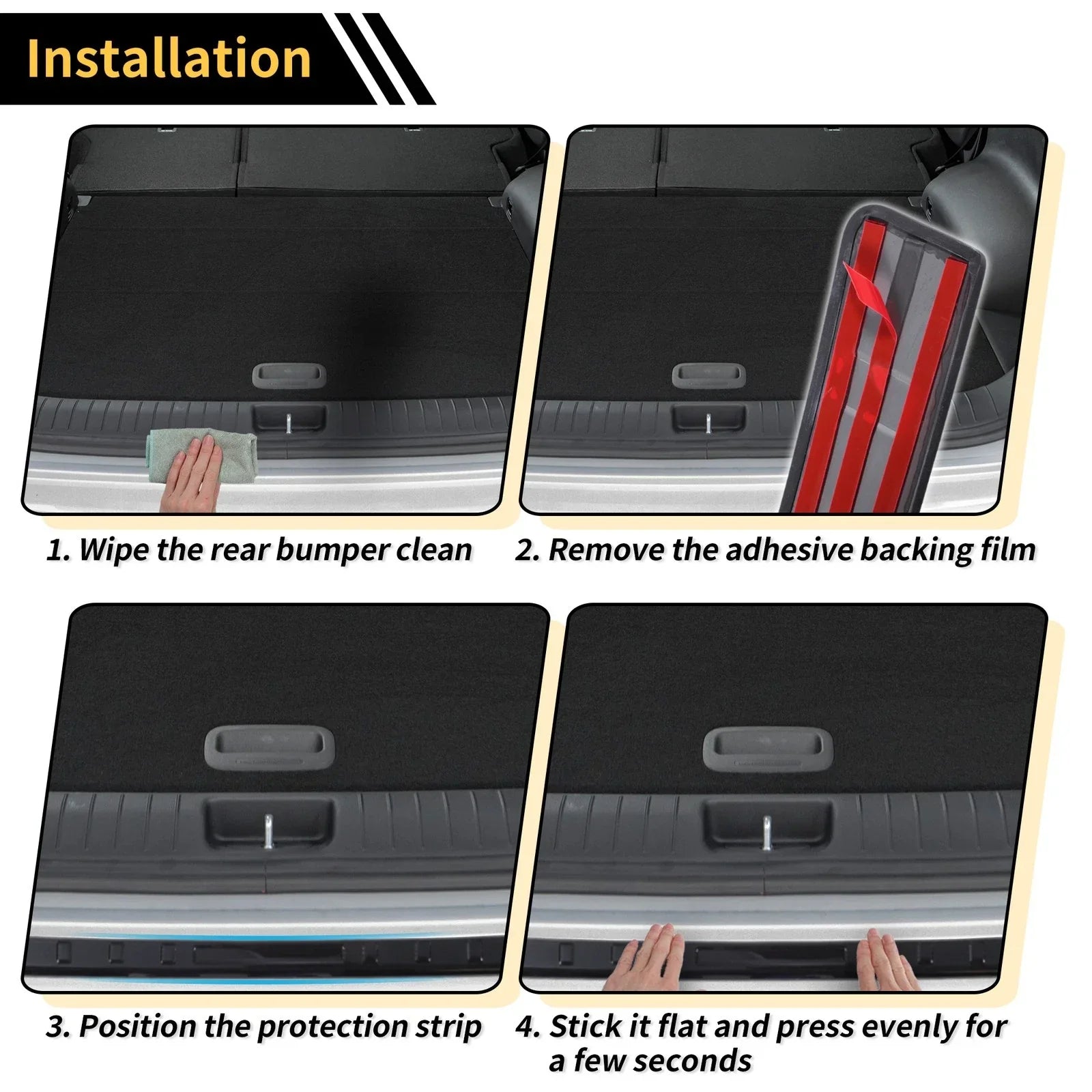 Rear Bumper Topper for Honda CRV 2023-2025 Silver Tone 1 x Piece