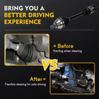 Front CV Axle Shaft Assembly for Volkswagen Tiguan (2018–2021)
