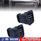 2pc Dash AC Heater Air Vent Deflector for Silverado Sierra (1999–2006)