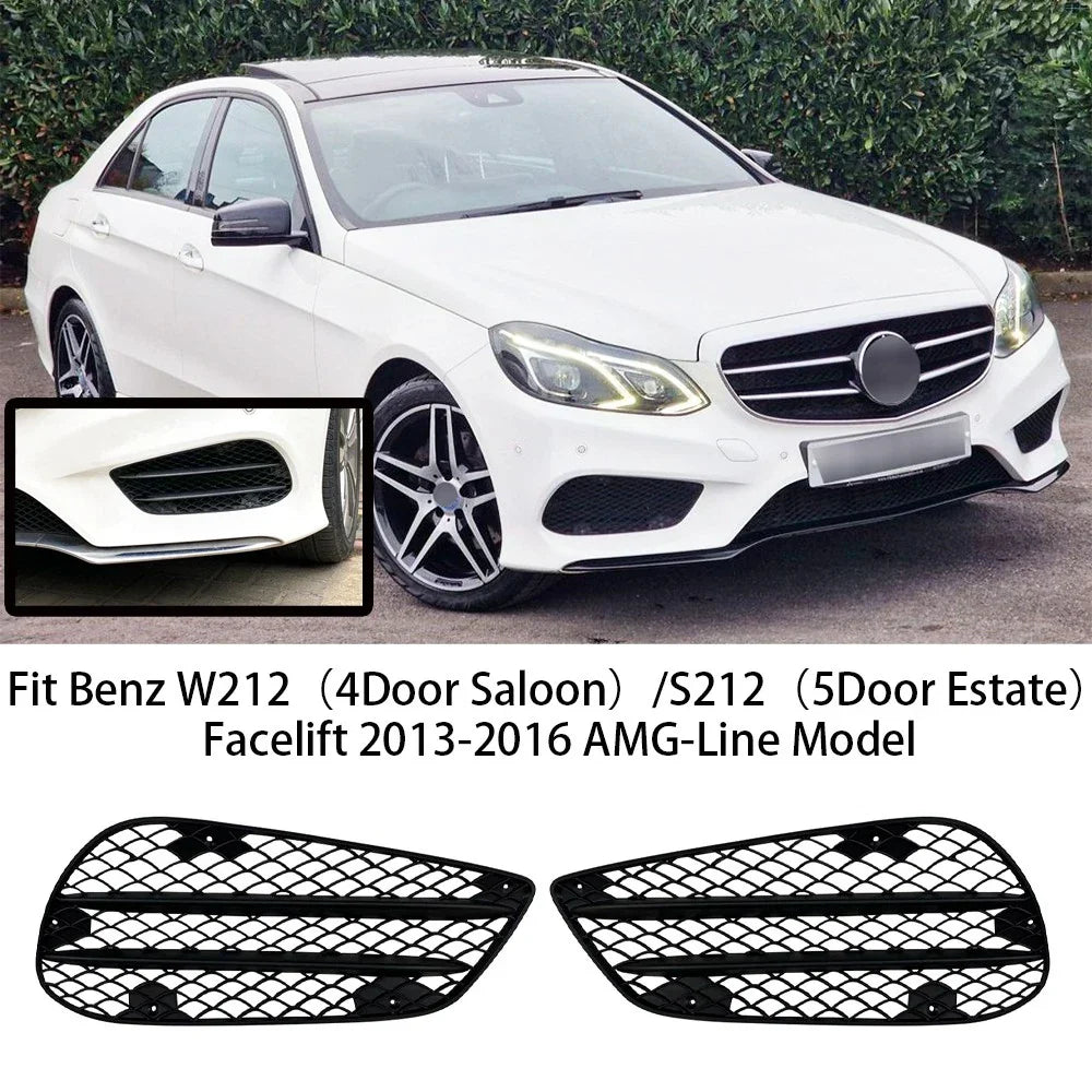 Side Grill Trims for Mercedes-Benz E-Class AMG (2013–2015)