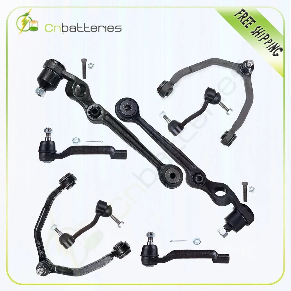 Set of 8 Suspension Upper Lower Control Arms for Ford Thunderbird (1993–1997)
