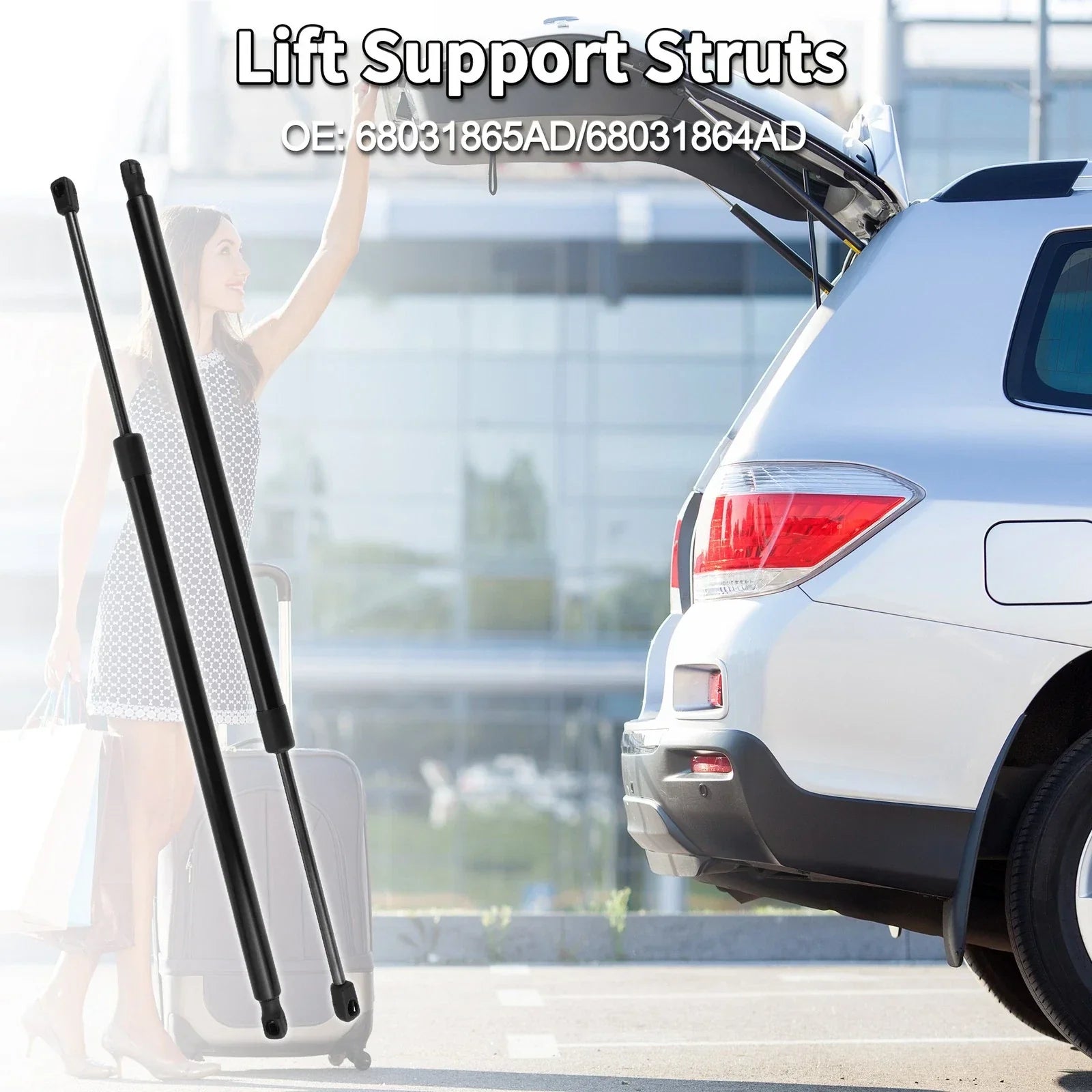 Rear Hatch Lift Supports Struts for Dodge Durango (2011-2018)