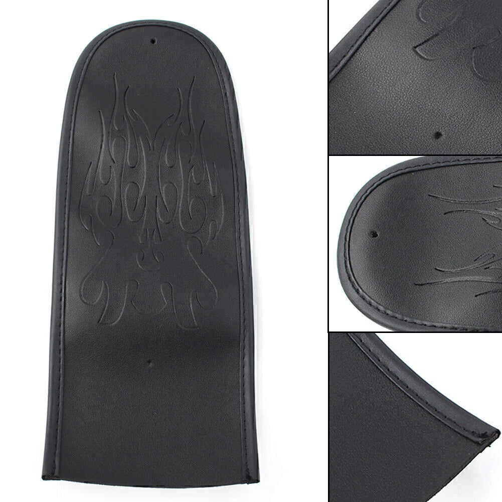 PU Leather Rear Flame Stitching for Harley Dyna Fat Bob Street Glide