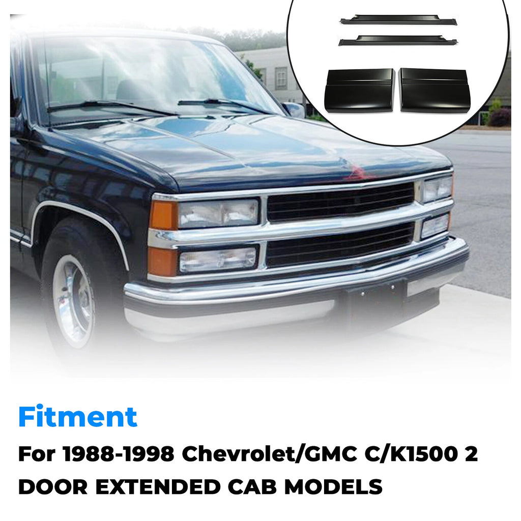 Rocker Panel Cab Corner Kit for Chevy GMC C/K 1500 2500 3500 (1988–1998)