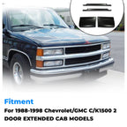 Rocker Panel Cab Corner Kit for Chevy GMC C/K 1500 2500 3500 (1988–1998)