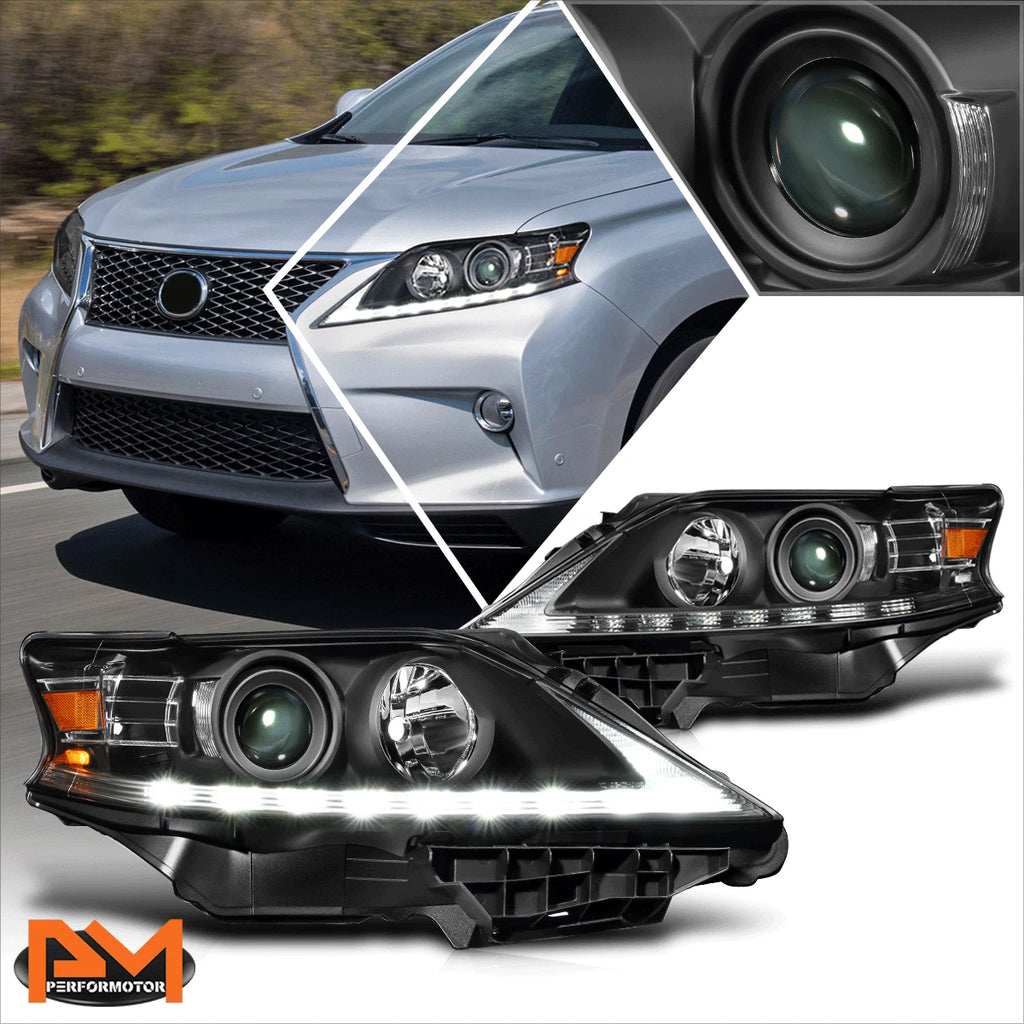 OE Style LED DRL Projector Headlights for Lexus RX350 RX450H (2013–2015)
