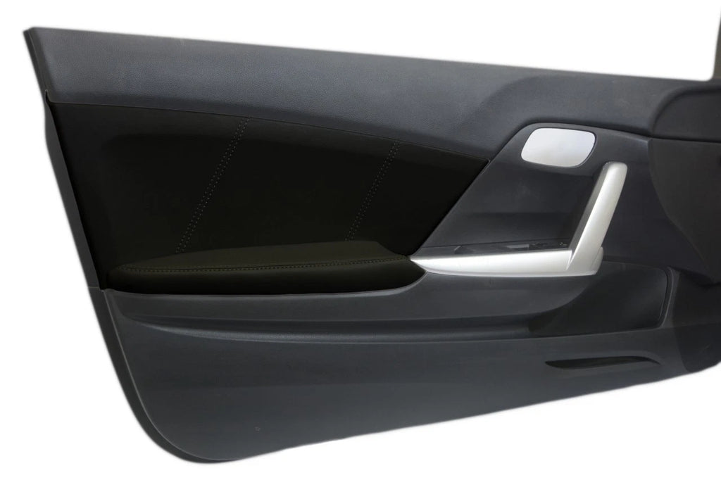 Synthetic Leather Door Panel for Honda Civic Coupe (2012–2015) Gray Stitch
