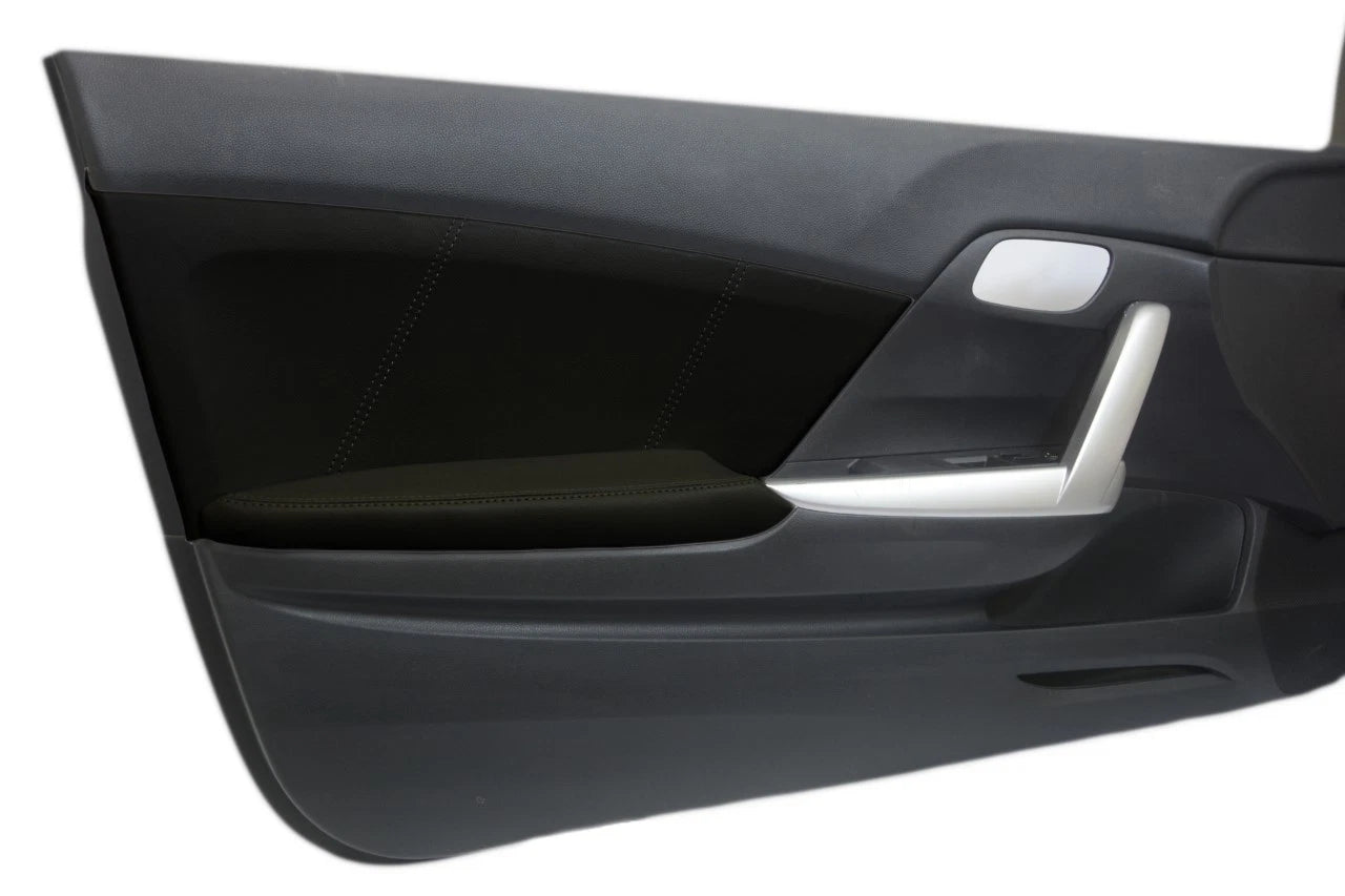 Synthetic Leather Door Panel for Honda Civic Coupe (2012–2015) Gray Stitch