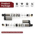 2 x Left & Right Front Air Shocks Absorbers for Polaris RZR 800 S (2009–2012)