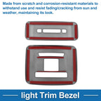 Light Trim Bezel for Toyota Prius (2023) - Black