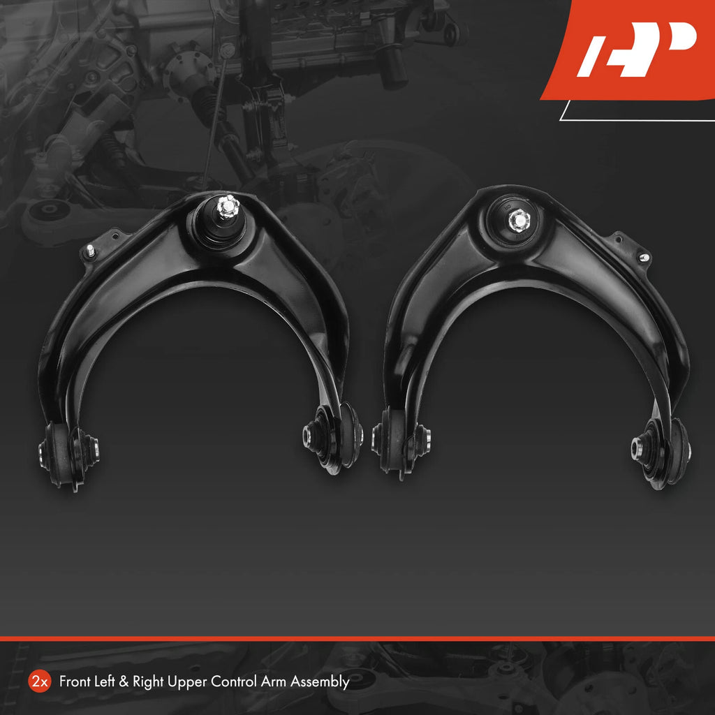 2X Front Upper Control Arm with Ball Joint for Honda Accord (1998-2002)