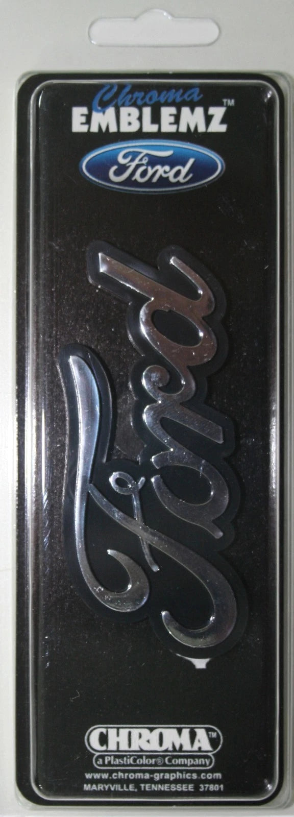 Chrome Powerstroke Emblem Tag for Ford Truck 4x4 (3M Adhesive)