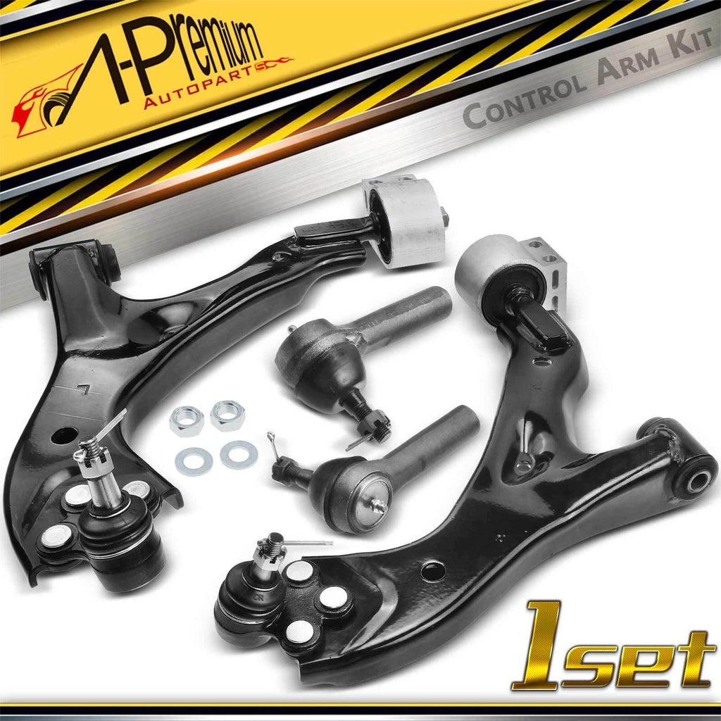 Set of 4 Front Control Arms with Ball Joints for Chevy Equinox 