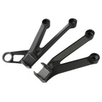 Foot Pegs Footrest Brackets Set for Kawasaki Ninja ZX10R (2004-2005)