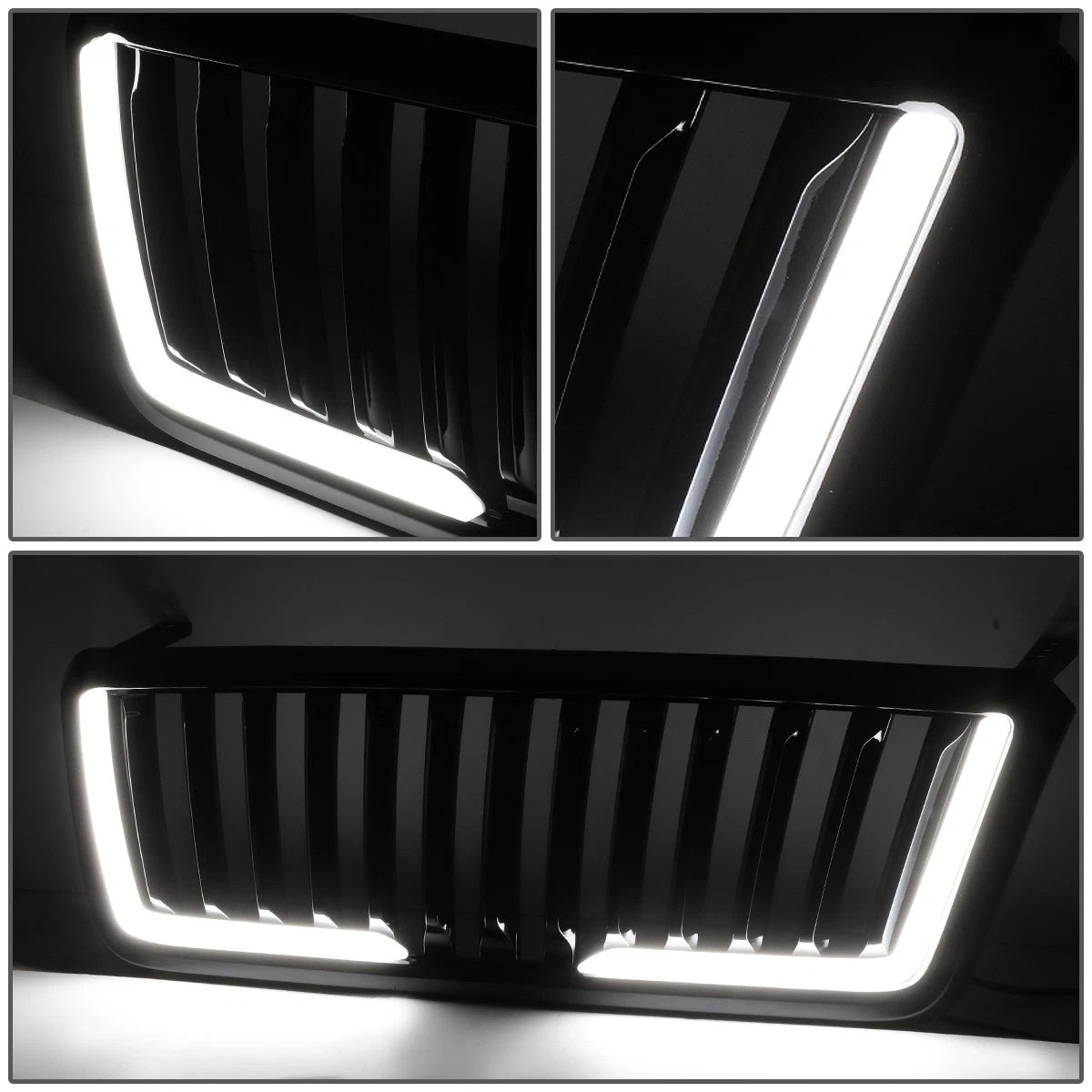 LED Tube Bar Front Bumper Grille for Ford F150 (2004–2008)