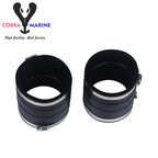 Exhaust Hose Bellows for OMC Volvo Penta 4.3 5.0 5.7 (Upper Lower Rubber)