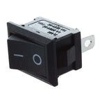10PCS Black Rocker Switch for MINI (2 Pin ON/OFF SPST 125VAC 6A 250VAC 3A)