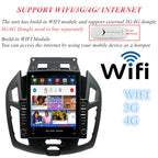 9.7" Vertical Stereo Radio GPS Navi for Ford Transit/Tourneo Connect (2014-2018)