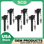 6X Ignition Coil + 6X Spark Plug for Chrysler Dodge Intrepid Stratus (1998–2005) UF199