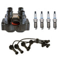 Set of 2 Ignition Coil Wires & 4 Spark Plugs for Ford Escort (L4)