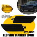 Smoke Front LED Marker Light for Porsche Macan (2014–2024) OE Standard Amber