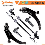 8Pcs Front Lower Control Arms Ball Joints Kit for Toyota Tercel Paseo (1991–1997)