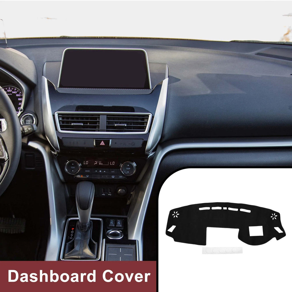 Dashboard Cover Mat for Mitsubishi Eclipse Cross (2018–2023) Black