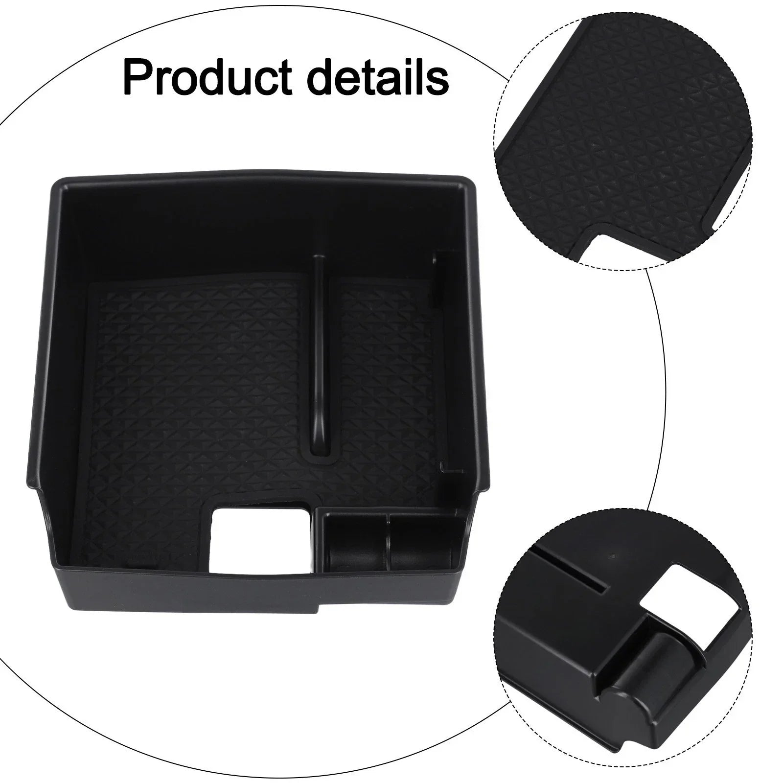 Sturdy ABS Car Storage Tray for Toyota Corolla (2019–2024)