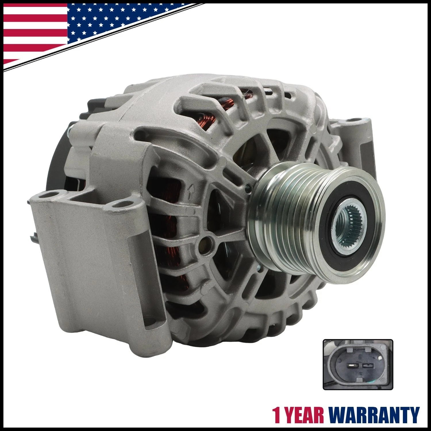 Alternator FG15T079 for Mercedes-Benz C250 1.8L L4 (2012–2015) 150A 12V