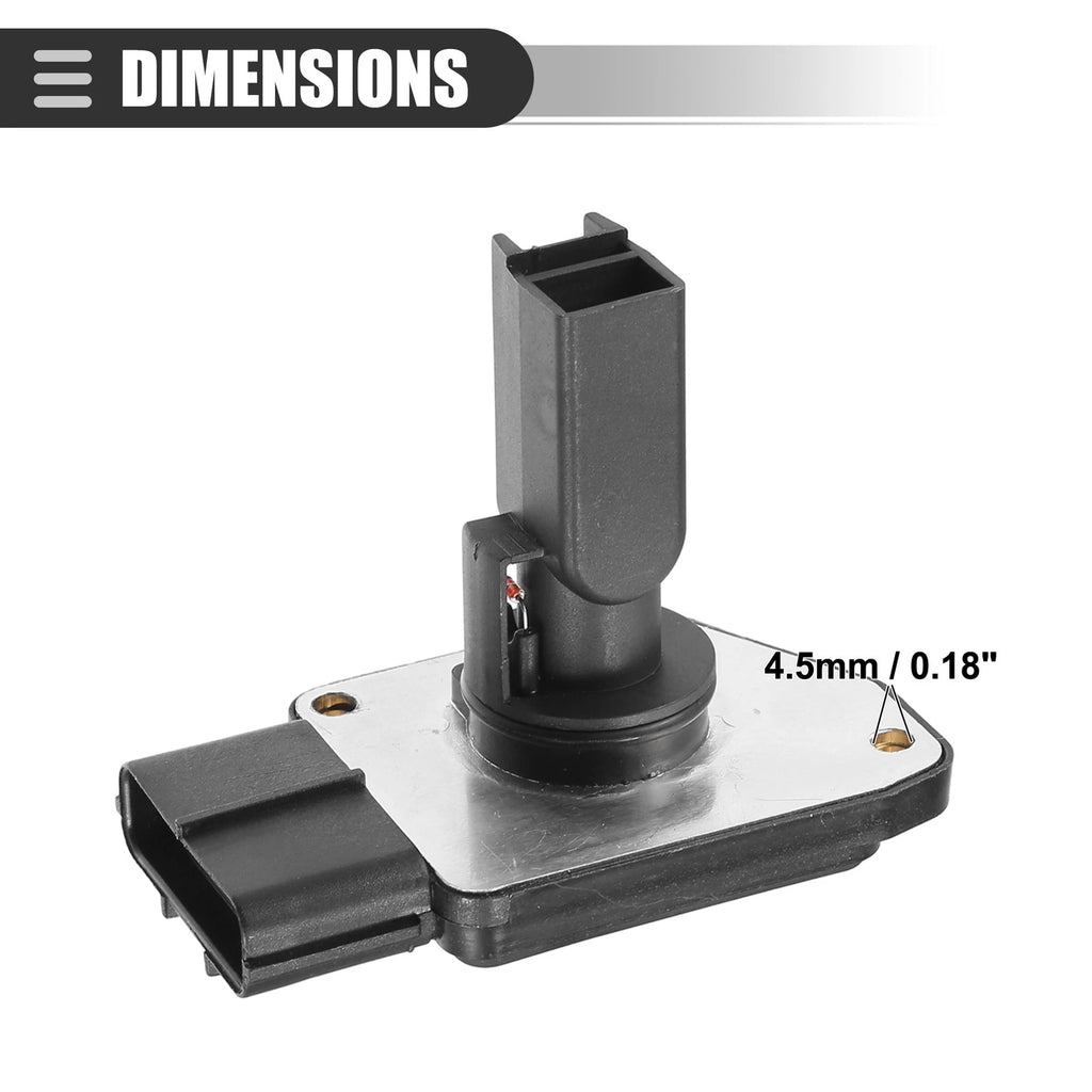 Air Flow Sensor Meter for Ford Explorer (2002–2003) 1L2Z12B579AAA Black