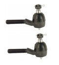 Set of 2 Outer Steering Tie Rod Ends for Dodge Dakota (1987–1990)