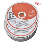 50 Pack Cutting Discs for Metal & Stainless Steel (6"x.045"x7/8")