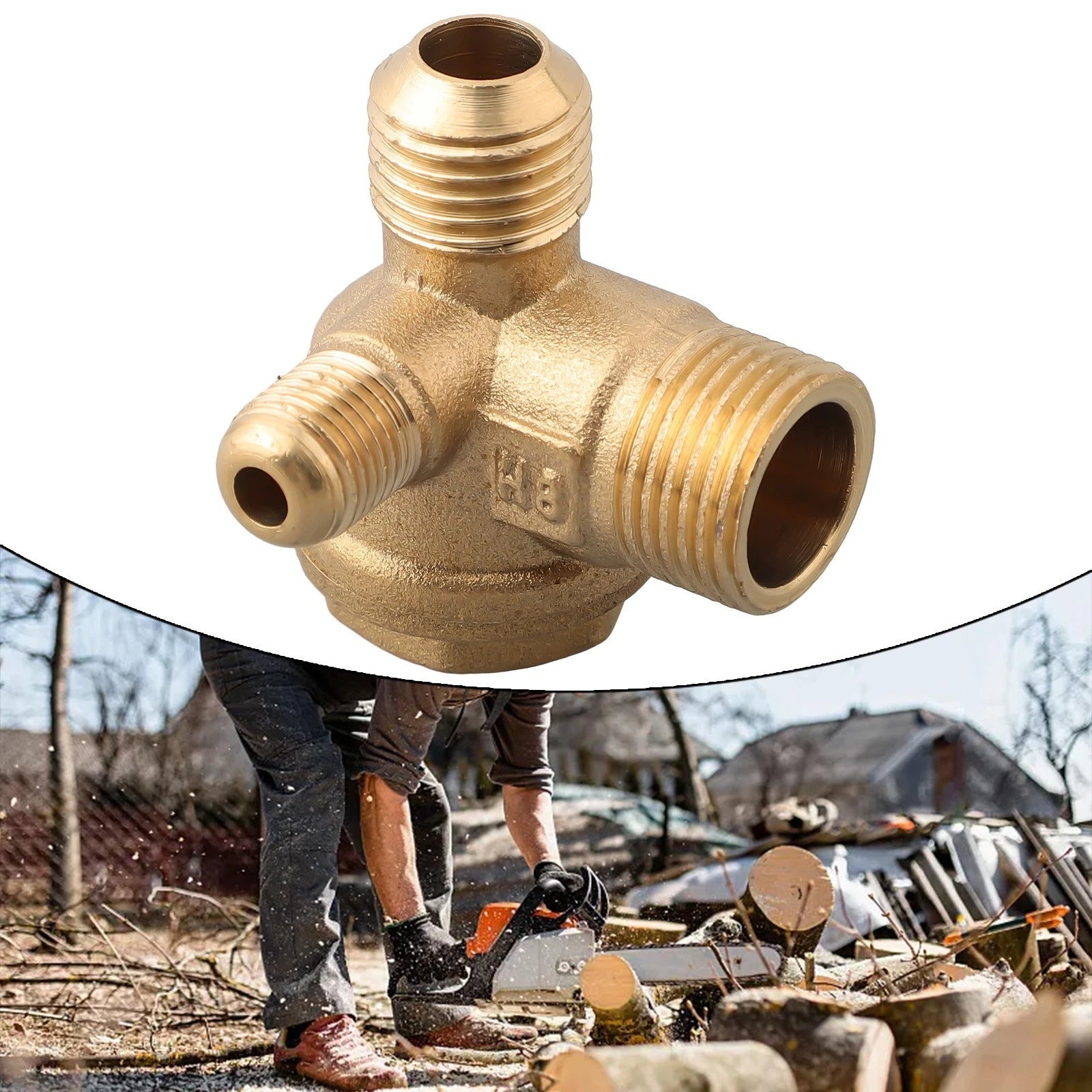 Check Valve for Air Compressor (Brass)