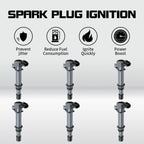 6 Ignition Coils for Jeep Grand Cherokee Liberty Commander (2005–2010) UF270