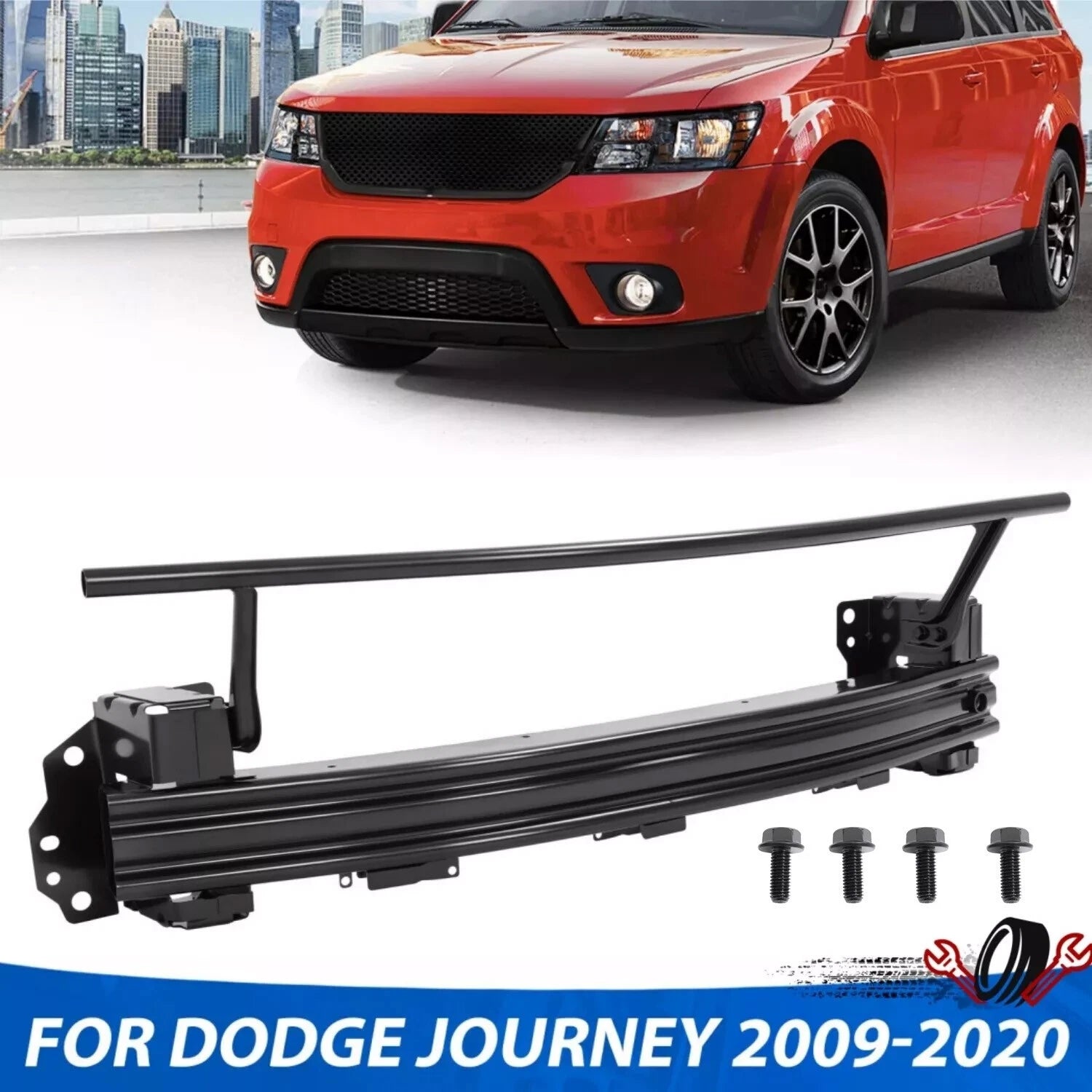 Front Bumper Reinforcement Bar for Dodge Journey (2009–2020)
