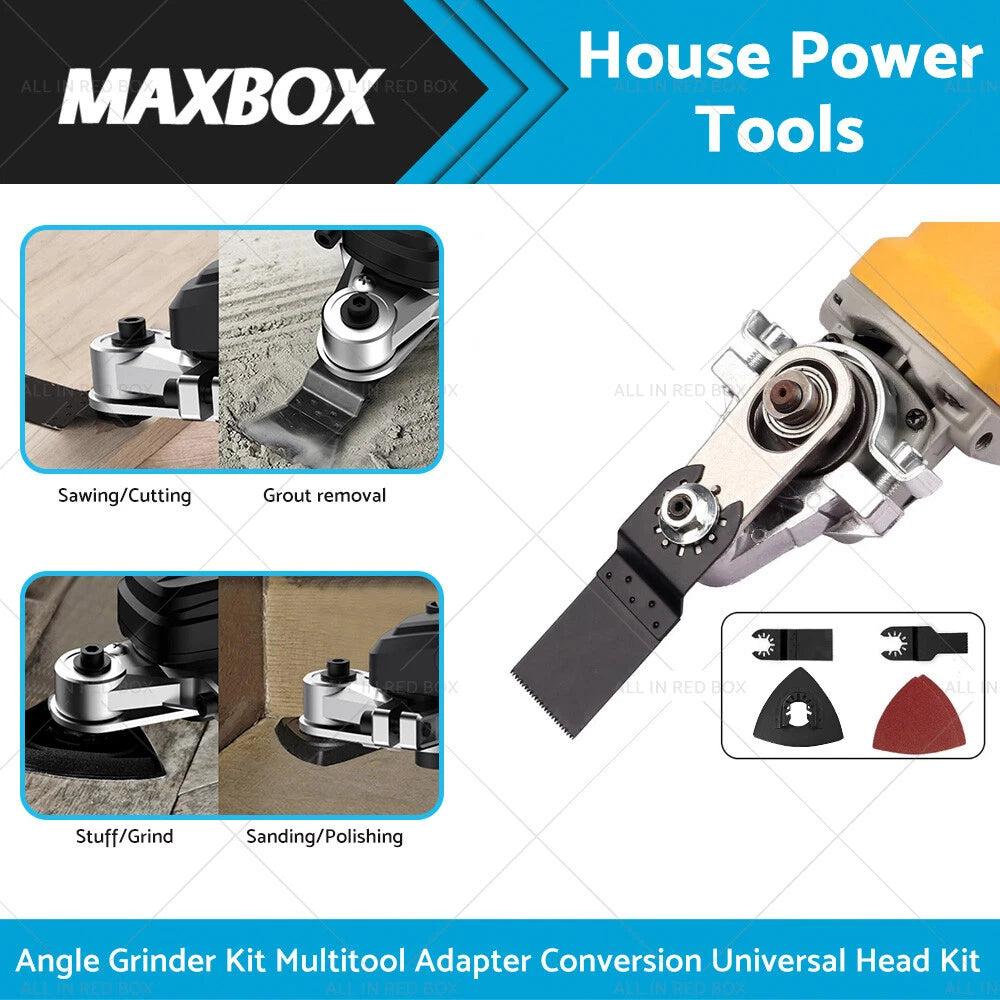 Angle Grinder 100 Conversion Kit for Oscillating Multitool Adapter