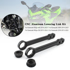 CNC Aluminum Lowering Link Kit 40mm for Kawasaki Ninja 400 Z400 Z250 (2013–2023)