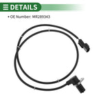 ABS Wheel Speed Sensor No.MR289343 for Mitsubishi Space Wagon (1991–1998)