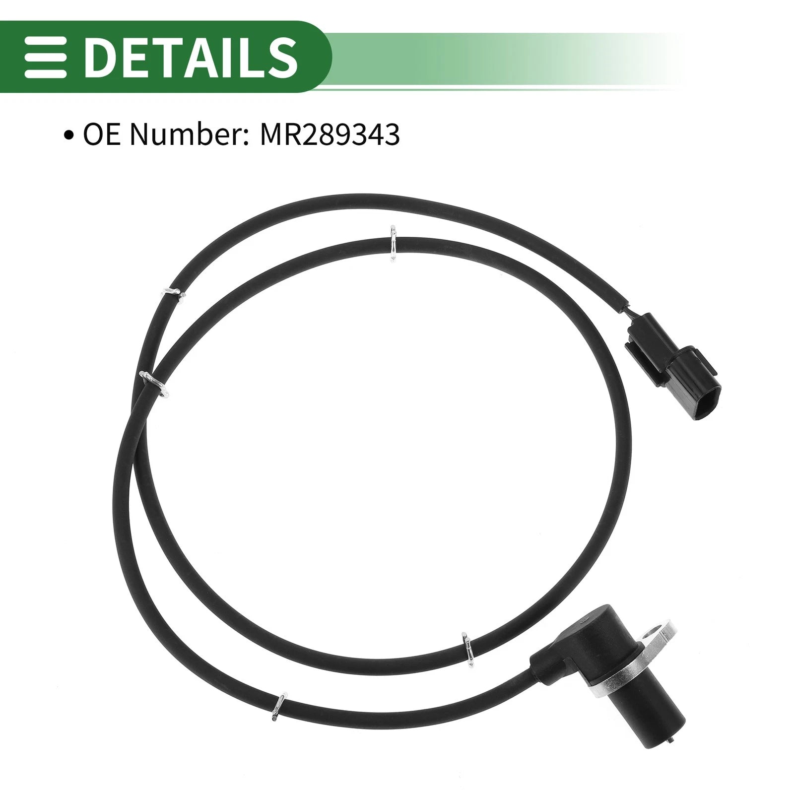 ABS Wheel Speed Sensor No.MR289343 for Mitsubishi Space Wagon (1991–1998)