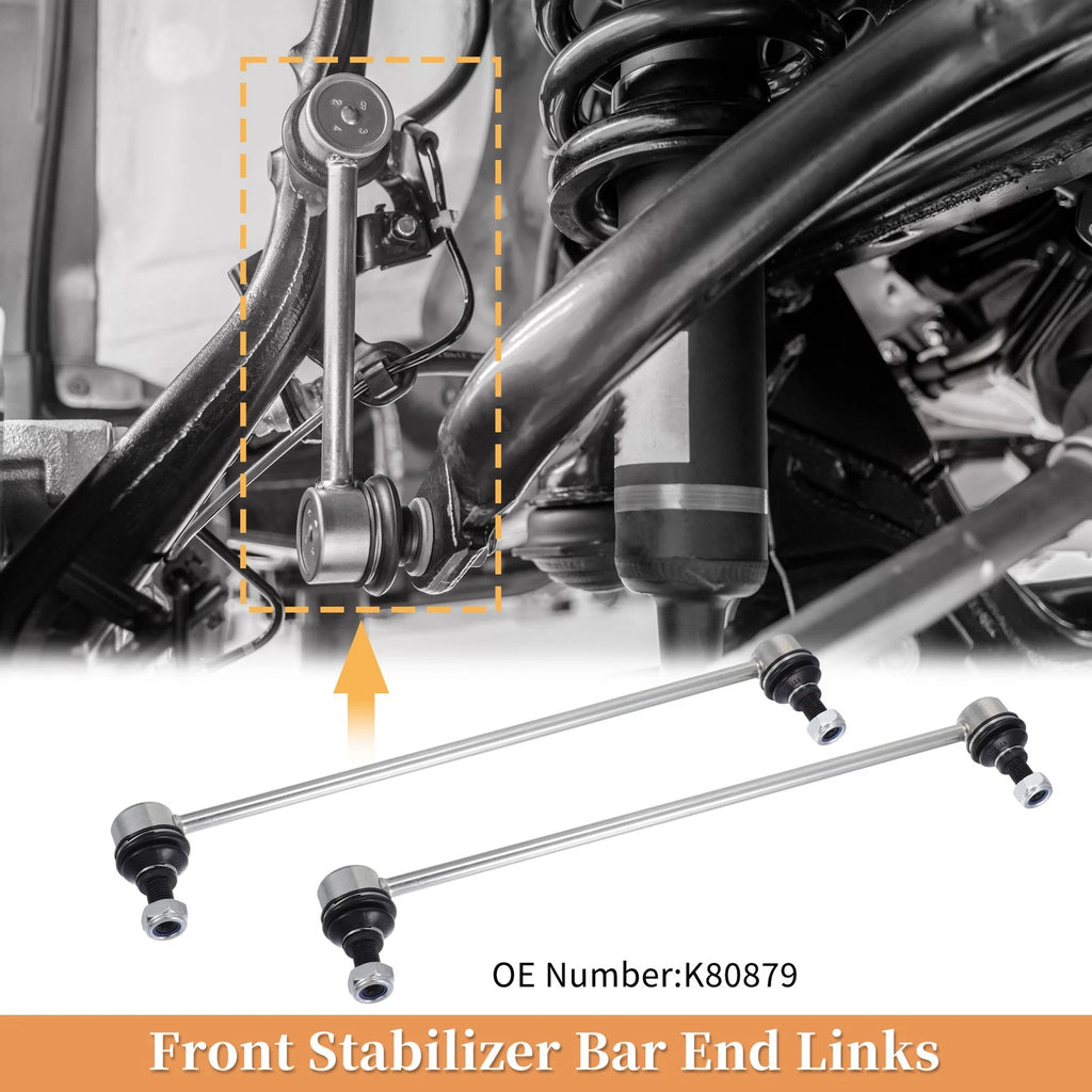 2pcs Front Stabiliser Sway Bar Link for Scion xD, Toyota Yaris (2007–2014) No.K80879