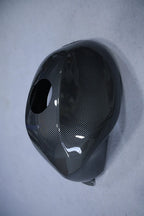 Carbon Fiber Gas Fuel Tank Cover for Kawasaki Ninja 650R (2009–2011)