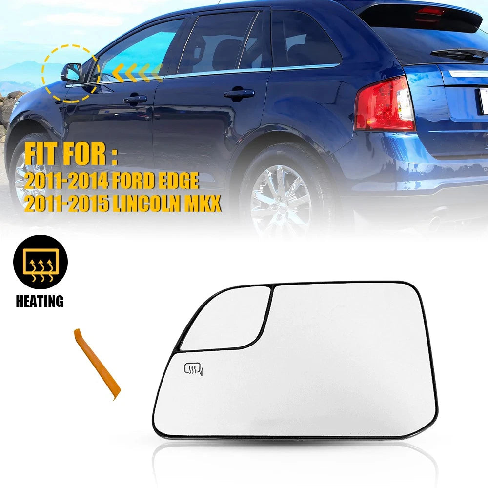 1x Heated Mirror Glass for Lincoln MKX Ford Edge (2011–2015)